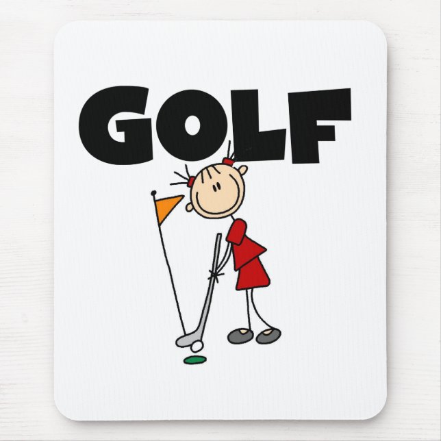 Tapis De Souris Golf FÉMININ (Devant)