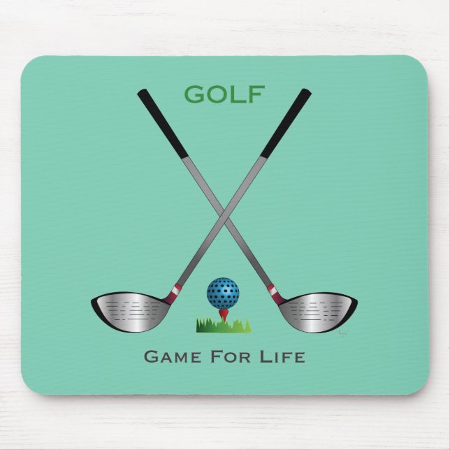 Tapis De Souris GOLF - Jeu pour la vie (Devant)