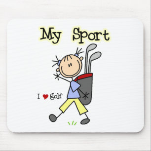Tapis De Souris Golf Mon Sport