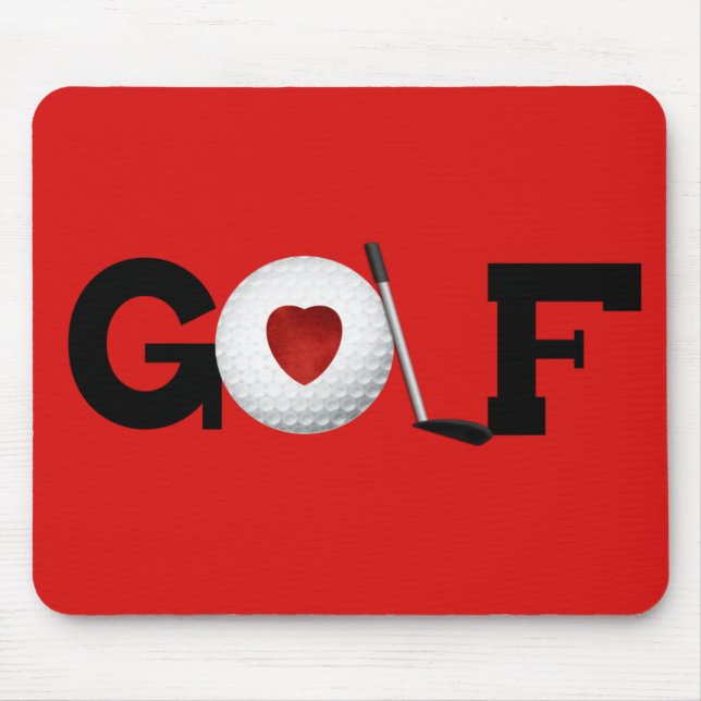 Tapis De Souris Golf Mousepad (Devant)