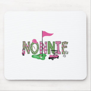Tapis De Souris Golf Nonnie Pink Hole En Un Golf 1er Anniversaire
