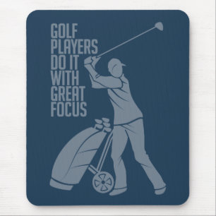 Tapis De Souris GOLF PLAYER mousepad personnalisé