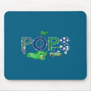 Tapis De Souris Golf Pops Trou en Un 1ère Œuvre