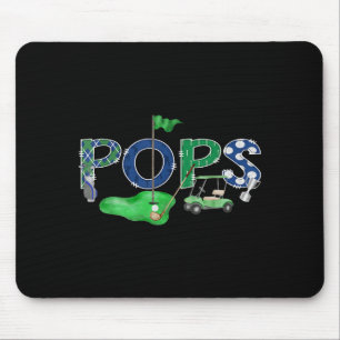 Tapis De Souris Golf pops trou en un golf 1er anniversaire garçon