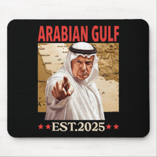 Tapis De Souris Golfe d'Arabie Rétro Arabe Golfe d'Arabie Amusant