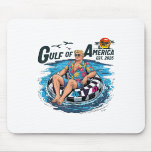 Tapis De Souris Golfe Des États-Unis Amérique Est 2025 Trump Drôle