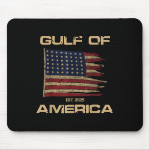 Tapis De Souris Golfe Des Etats-Unis Est Depuis 2025 Drapeau Améri