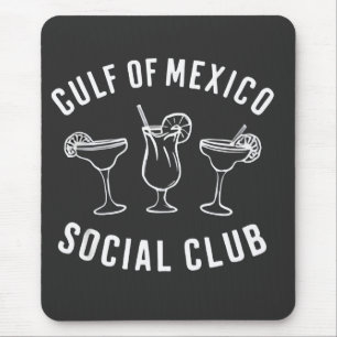 Tapis De Souris Golfe du Mexique Social Club Funny Retro