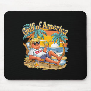 Tapis De Souris Golfe Retro Of America Est 2025 Vintage Beach Vaca