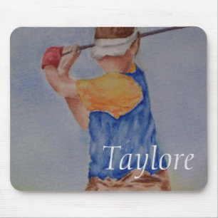 Tapis De Souris Golfeur