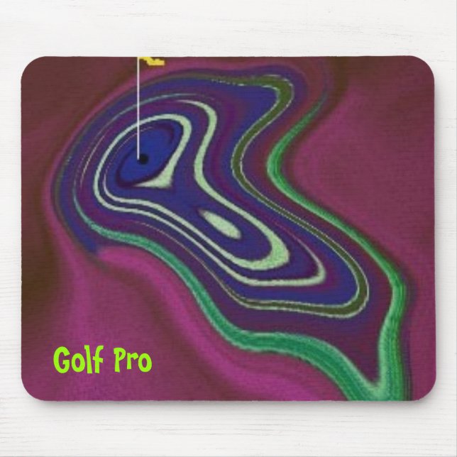 Tapis De Souris golfpro, professionnel de golf (Devant)