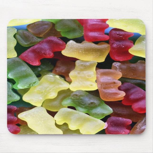 Tapis De Souris Gommeux délicieux (Devant)