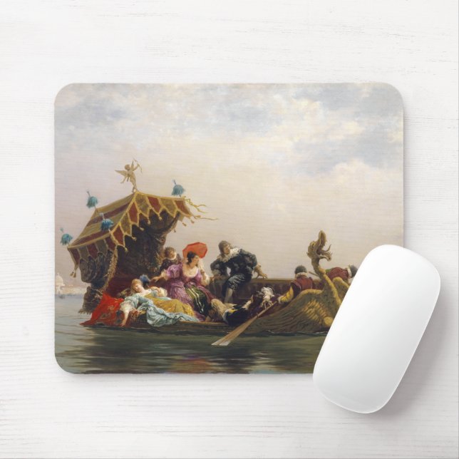 Tapis De Souris Gondola Ride par Arnold Corrodi (Avec souris)