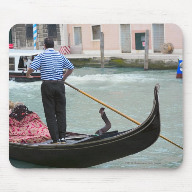Tapis De Souris Gondoles dans le canal de Venise (Devant)
