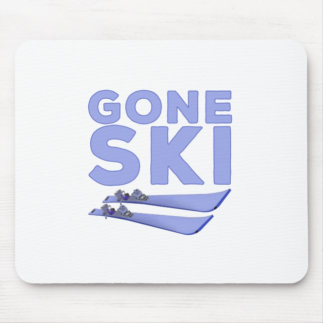 Tapis De Souris Gone Ski (Devant)