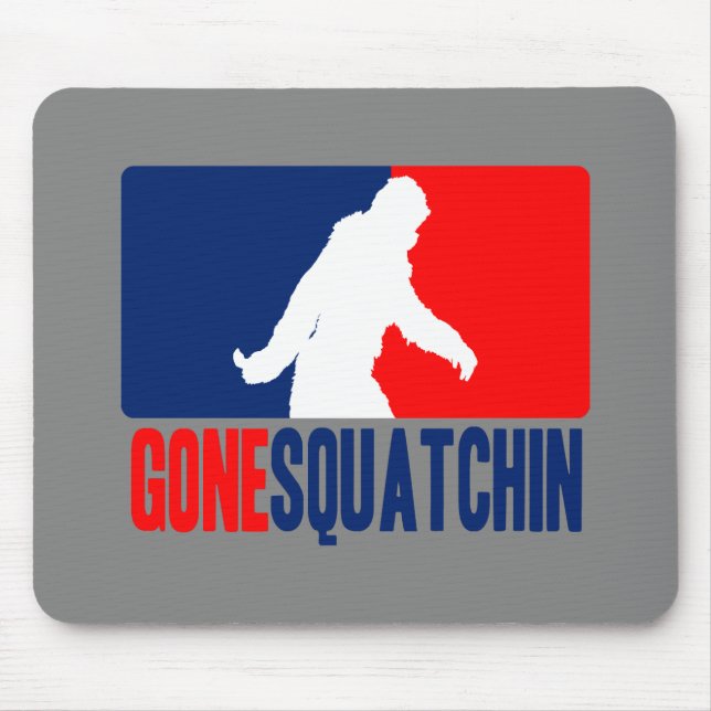 Tapis De Souris Gone Squatching Style Ligue (Devant)