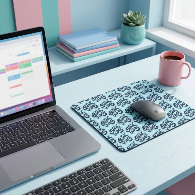 Tapis de souris Good Vibes (Créateur téléchargé)