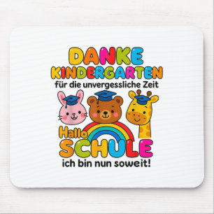 Tapis De Souris Goodbye Kindergarten Hello School 2025 Colorful