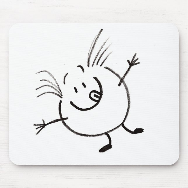 Tapis De Souris Goofy Doodle Guy Mousepad (Devant)