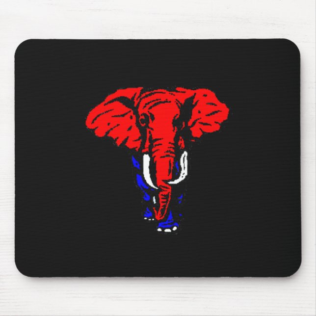 Tapis De Souris GOP Mousepad d'ÉLÉPHANT (Devant)