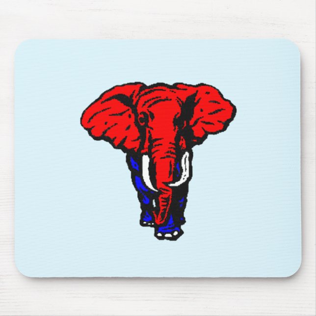 Tapis De Souris GOP Mousepad d'ÉLÉPHANT (Devant)