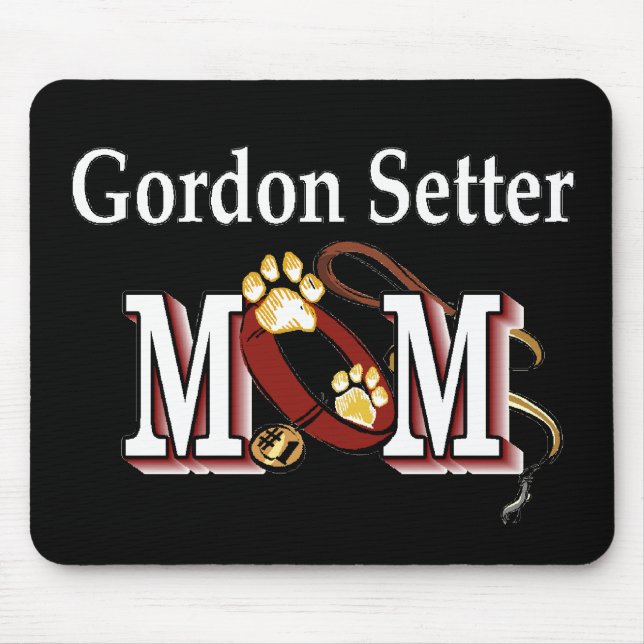 Tapis De Souris Gordon Setter Cadeaux MOM (Devant)