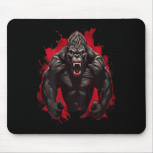 Tapis De Souris Gorilla Bodybuilding Workprint Gym