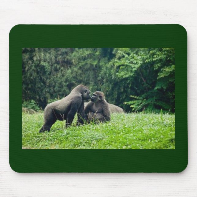 TAPIS DE SOURIS 'GORILLA KISS' MOUSEPAD (Devant)