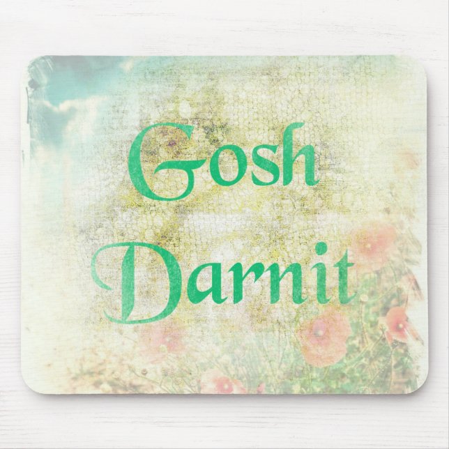 Tapis De Souris Gosh Darnit Granny Sweer Series (Devant)