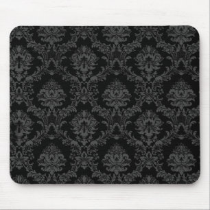 Tapis de souris gothique noir