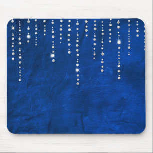 Tapis De Souris goutte de diamant sur cuir