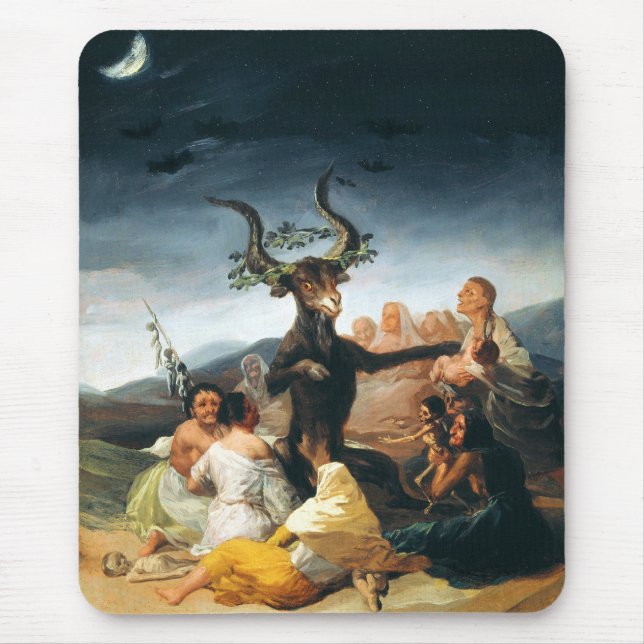 Tapis De Souris Goya Witch Sabbath (Devant)