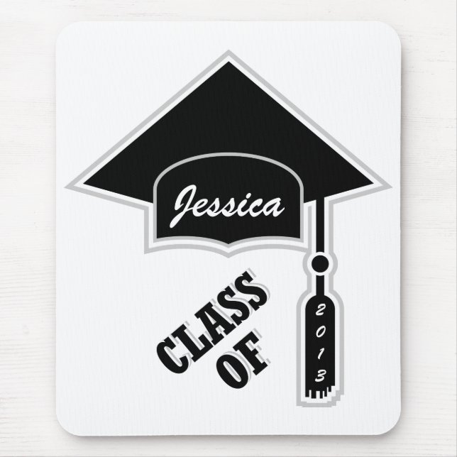 Tapis De Souris Graduation Cap Template (Devant)