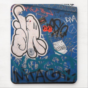 Tapis De Souris Graffiti de "étiquette"