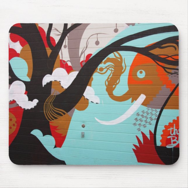 Tapis De Souris "Graffiti" Mousepad (Devant)