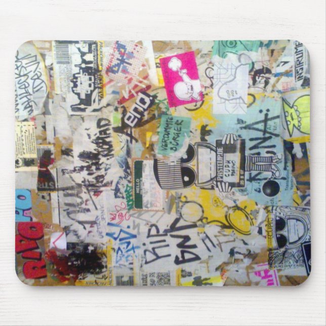 Tapis De Souris Graffiti Mousepad (Devant)