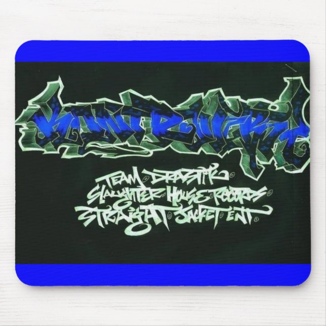 Tapis De Souris Graffiti Mousepad de Kontraversy (Devant)