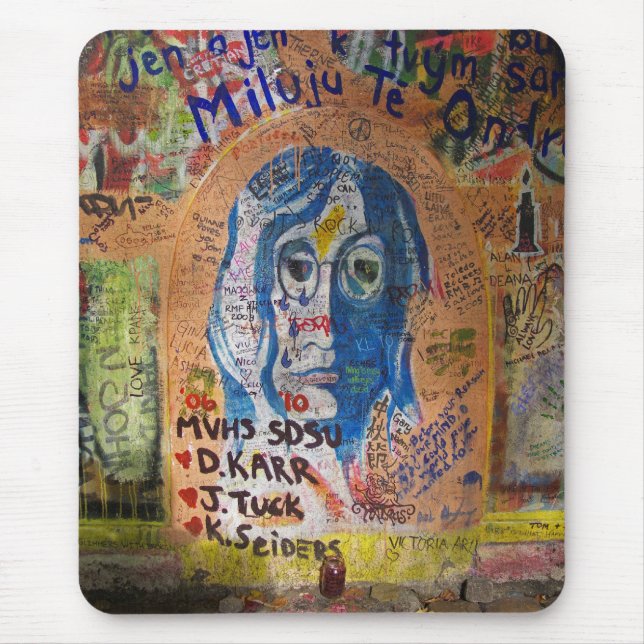 Tapis De Souris Graffiti - Prague (Devant)