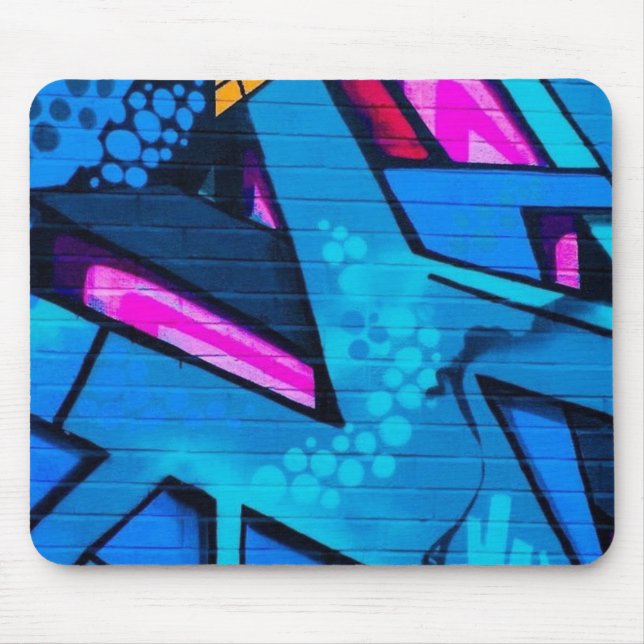 Tapis De Souris Graffiti urbain (Devant)
