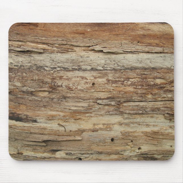Tapis De Souris Grain de bois brut (Devant)