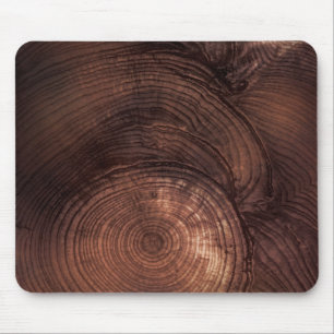 Tapis De Souris Grain en bois Mousepad de séquoia