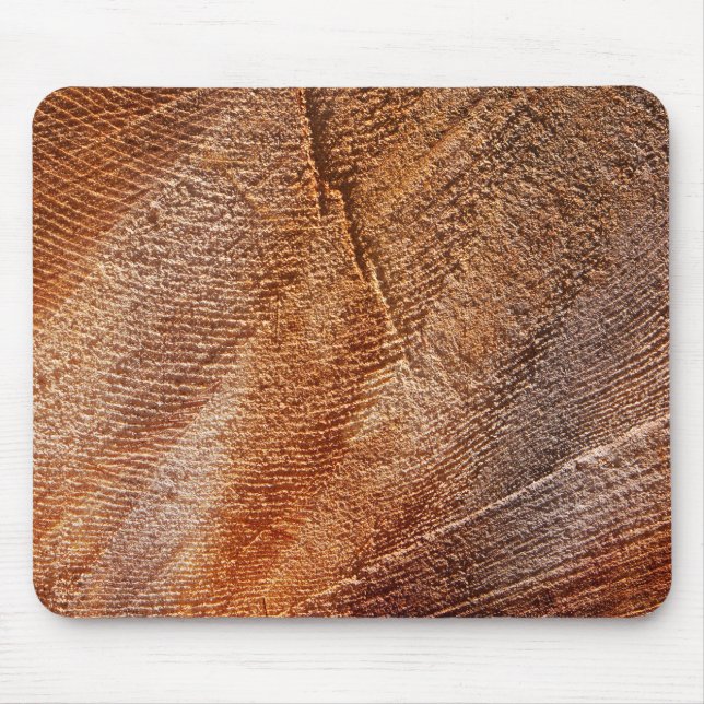 Tapis De Souris Graisse de bois de rondelle coupée (Devant)