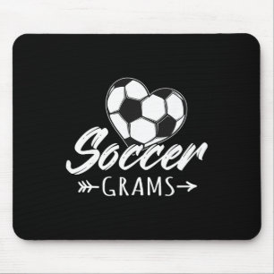 Tapis De Souris Grammes de foot-ball famille de foot-ball assortie
