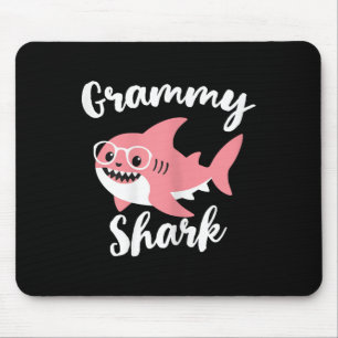 Tapis De Souris Grammy Requin Fête des Mères Grand-mère Drôle