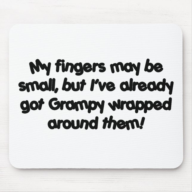 Tapis De Souris Grampy enveloppé (Devant)