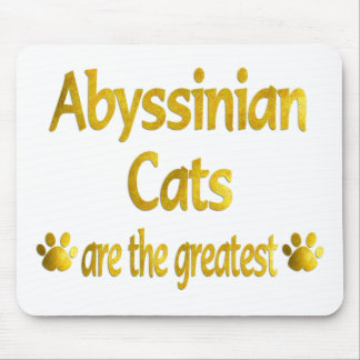 Tapis De Souris Grand Abyssinien