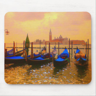 Tapis De Souris Grand Canal de Venise et Gondolas Italie Voyage d'