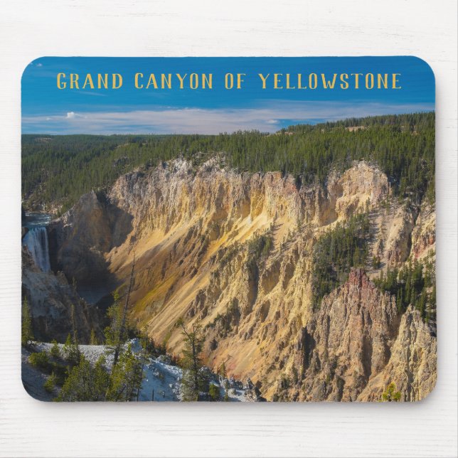 Tapis De Souris Grand Canyon de Yellowstone (Devant)