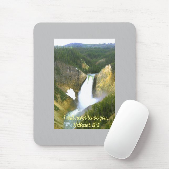 Tapis De Souris Grand Canyon de Yellowstone Mousepad (Avec souris)