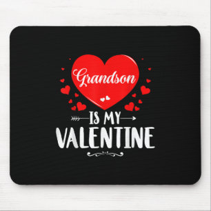 Tapis De Souris Grand-Fils Est Ma Famille Valentine Qui Correspond